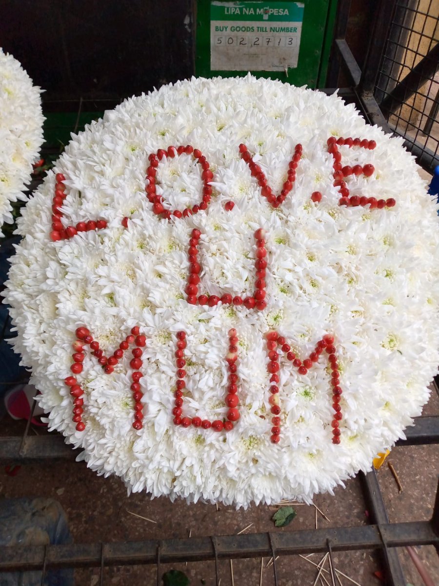 Serenity Pillow Memorial Wreath photo 3