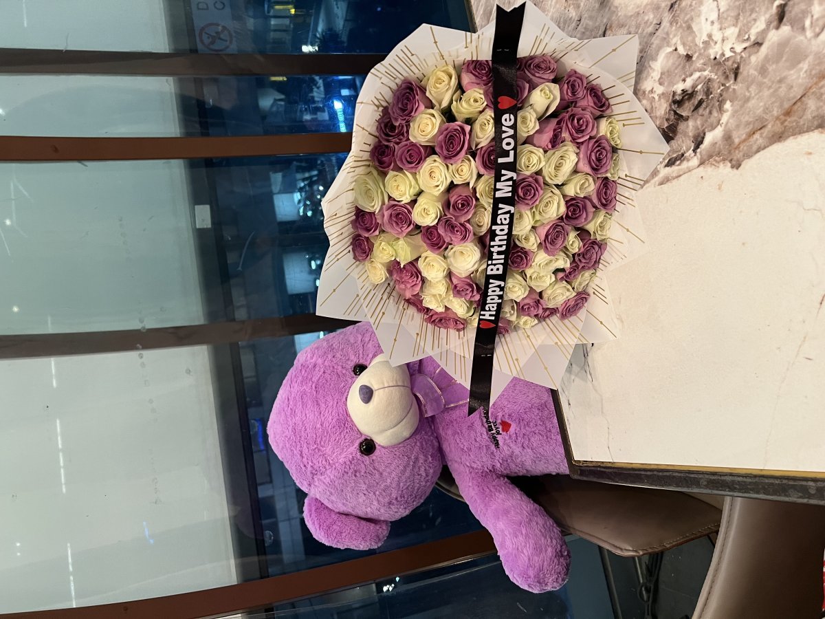 1.Royal Embrace 💜🤍🧸 photo 5